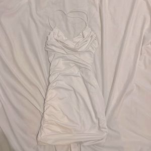 white body mini dress